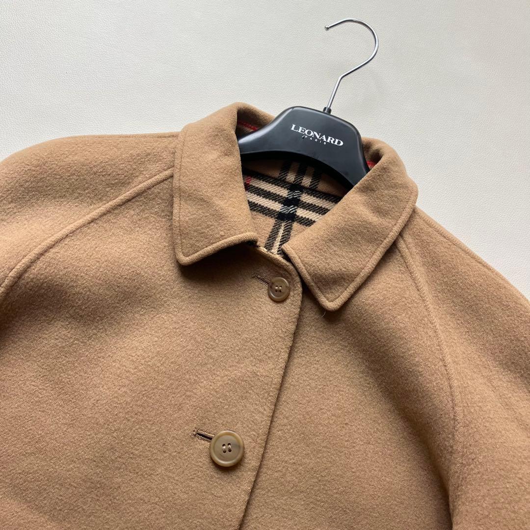 Burberrys バーバリーズ ノバチェック リバーシブル コート ウール