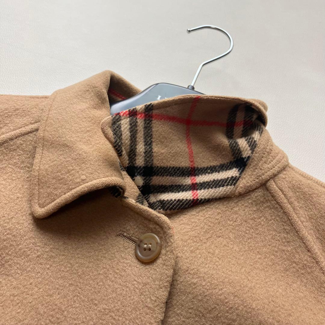 Burberrys バーバリーズ ノバチェック リバーシブル コート ウール