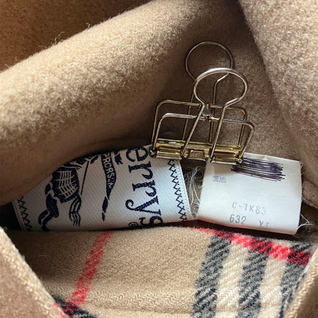 Burberrys バーバリーズ ノバチェック リバーシブル コート ウール