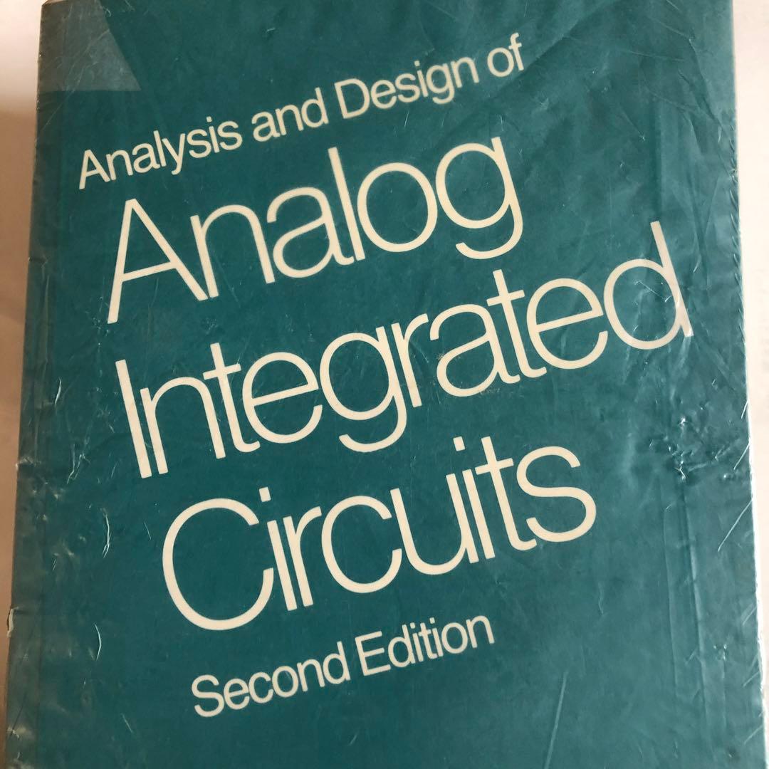 コンピュータ・IT Analysis design analog integrated circui