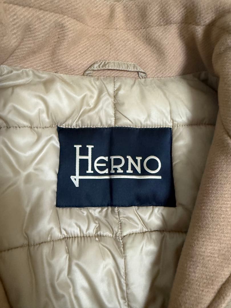 herno ヘルノ チャコールダウンコート 48 中古品