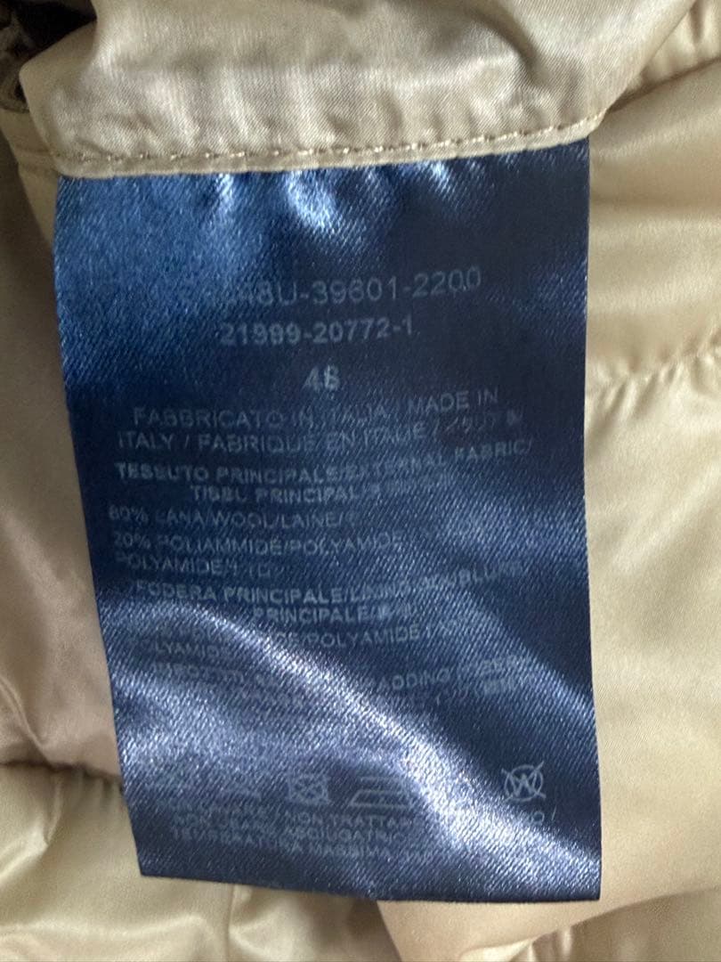 herno ヘルノ チャコールダウンコート 48 中古品