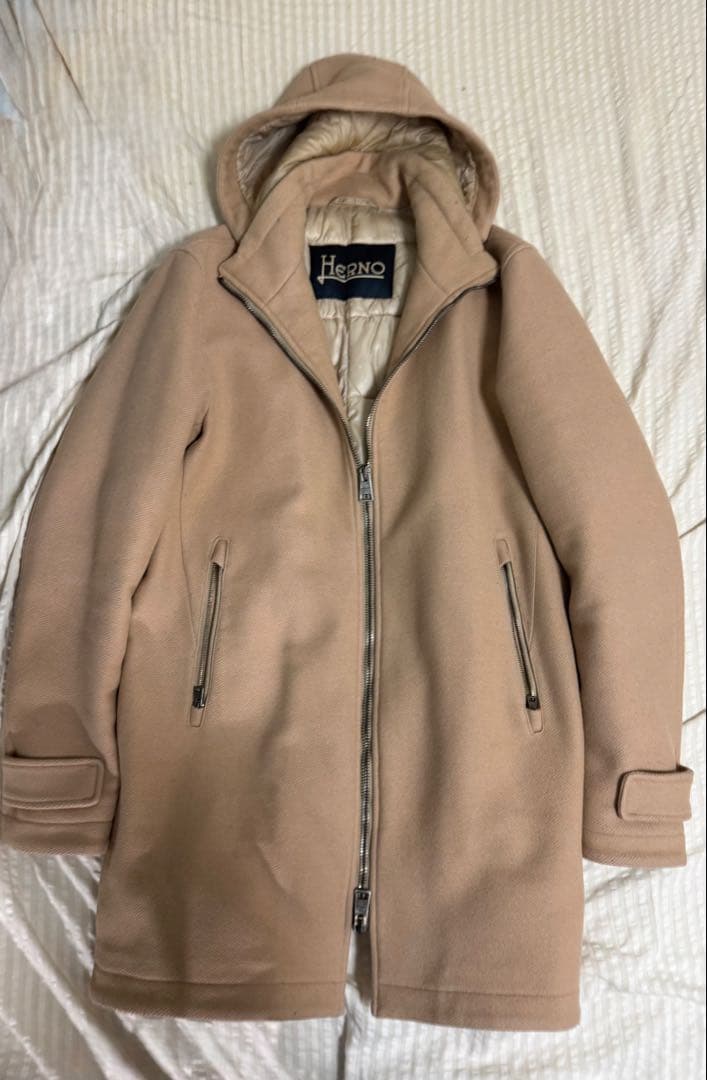 herno ヘルノ チャコールダウンコート 48 中古品