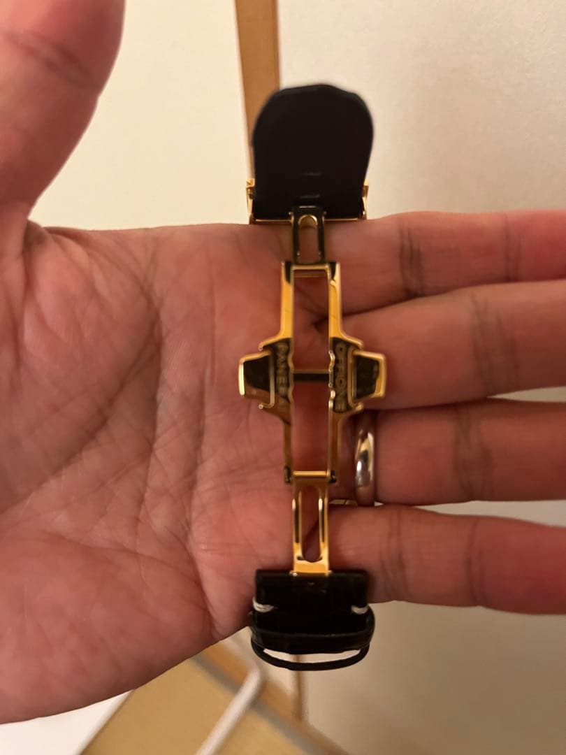 夏仕様パネライ クロコダイルストラップ裏ラバーearnest dバックル仕様