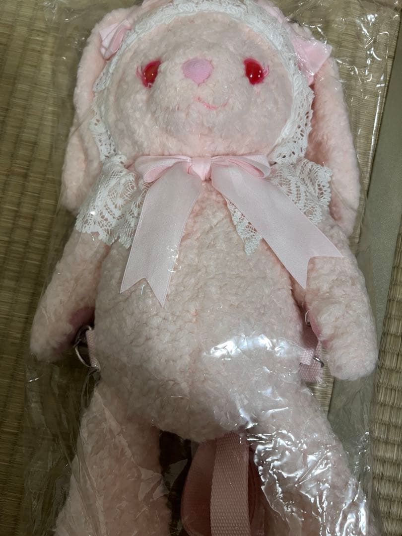 うさくみゃリュックミニ　ピンク