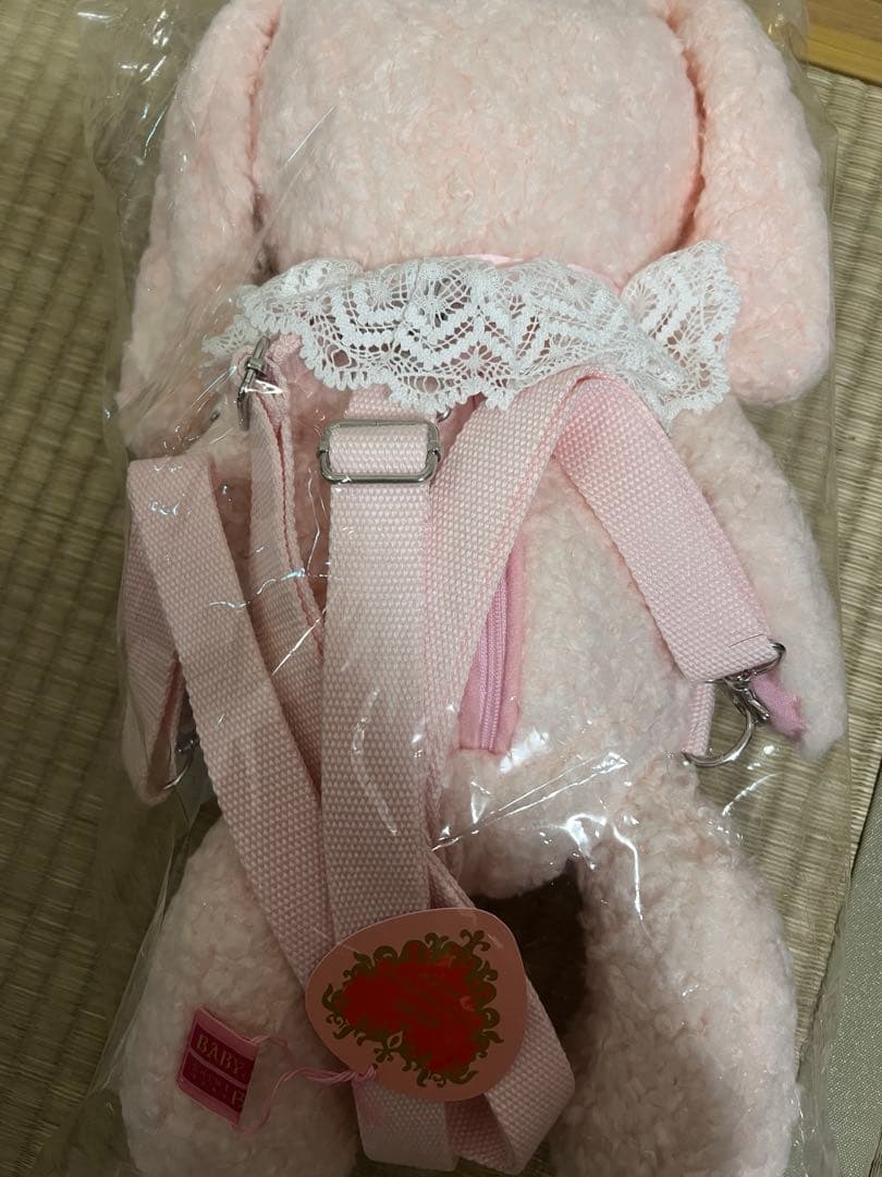 うさくみゃリュックミニ　ピンク