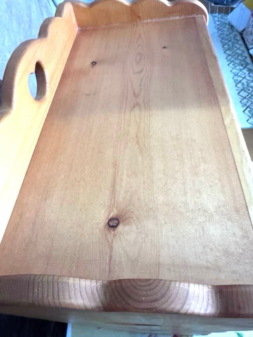 りんラガディ アン＆アンディ トールペイント 木製シェルフ 大型 木製棚