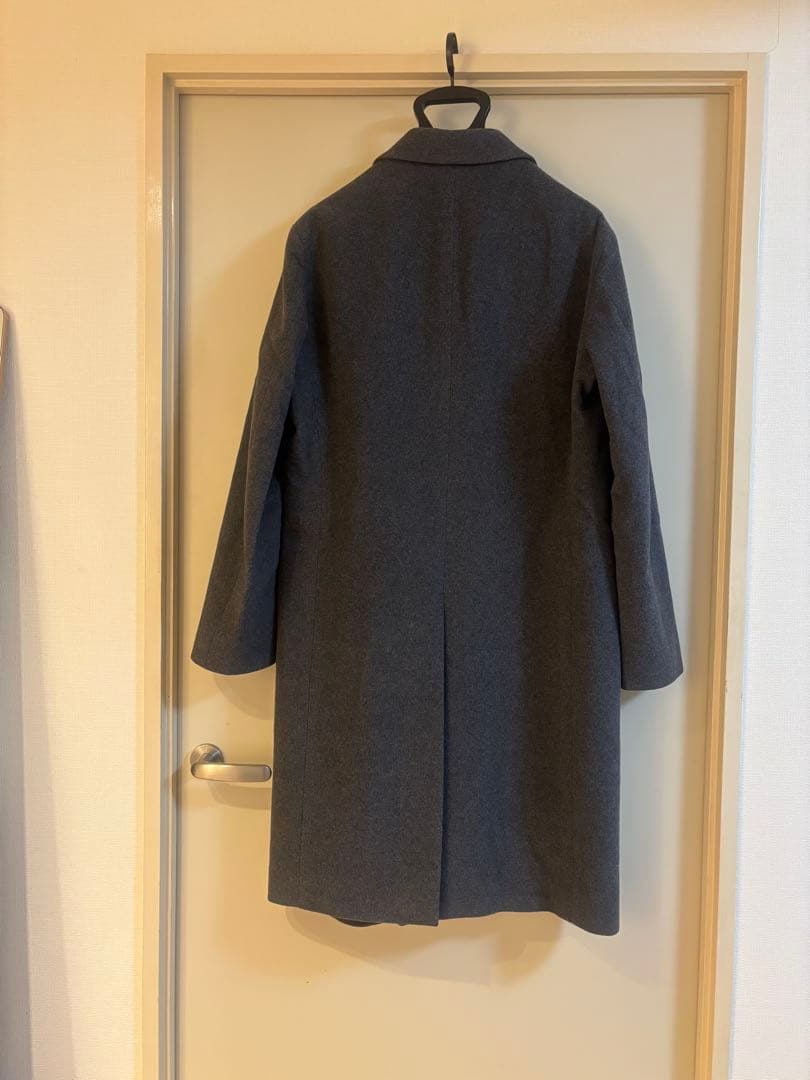 UNITED ARROWS グレー ダブルブレスト コート