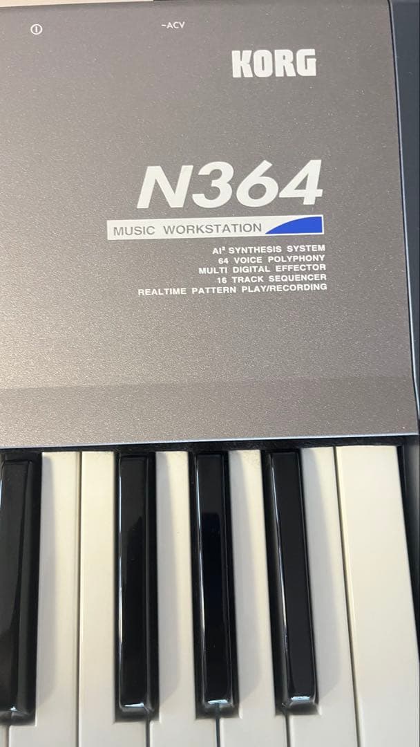 KORG N364 音楽ワークステーション 61鍵盤