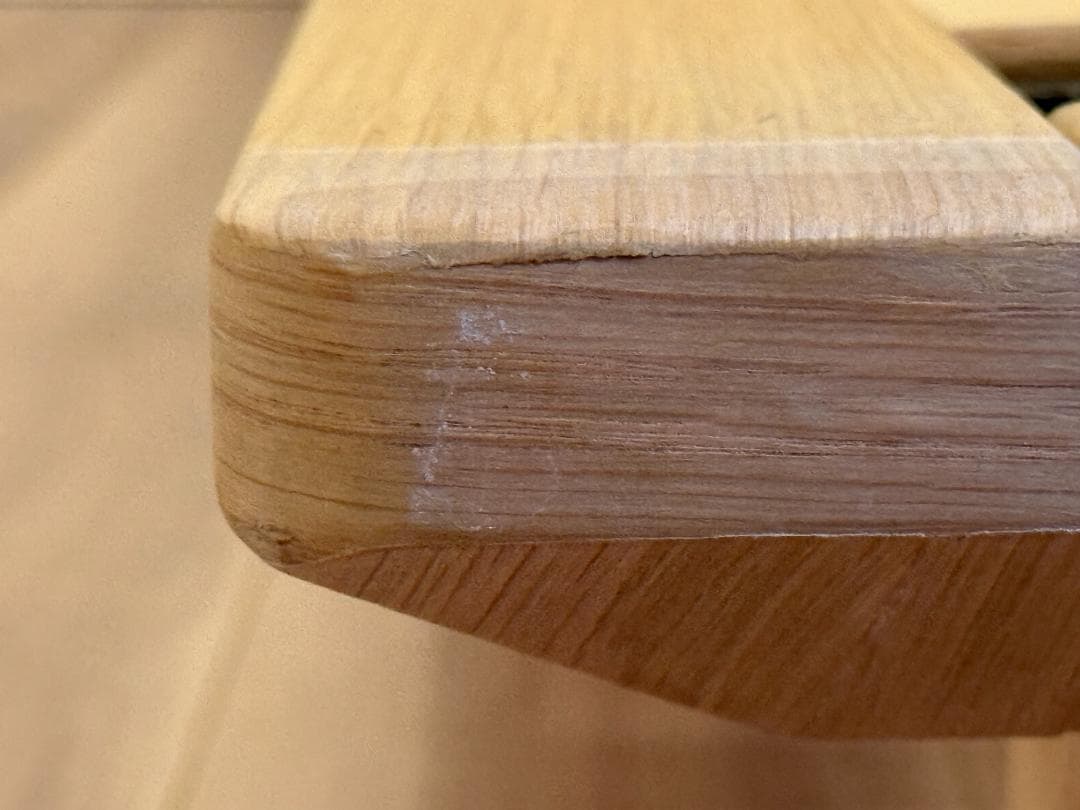 無印良品 ベッドフレーム オーク材 セミダブル ヘッドボード・脚セット 美品