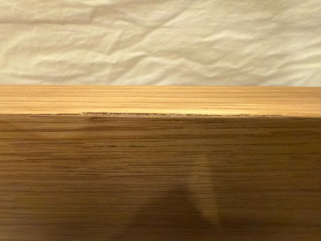 無印良品 ベッドフレーム オーク材 セミダブル ヘッドボード・脚セット 美品