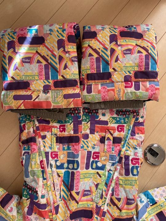 BURTON バートン スキーウェア ジャンプスーツ 手袋付き