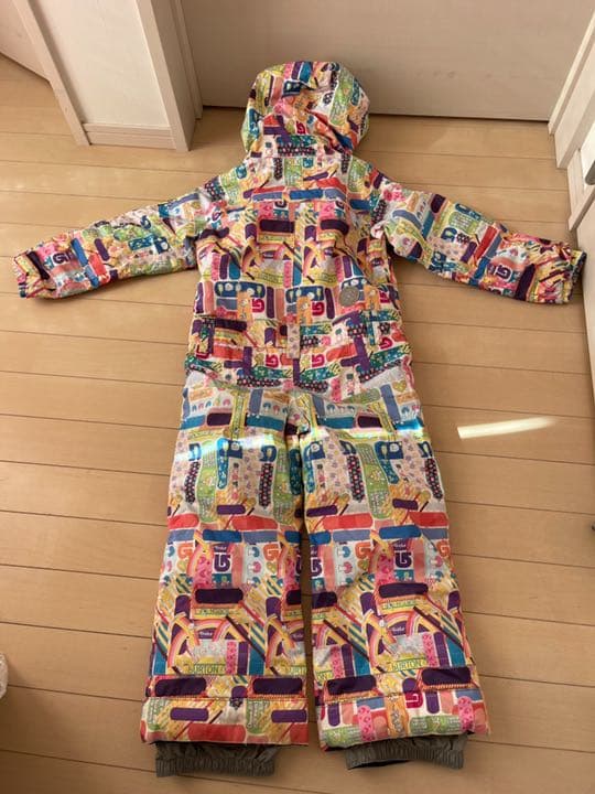 BURTON バートン スキーウェア ジャンプスーツ 手袋付き