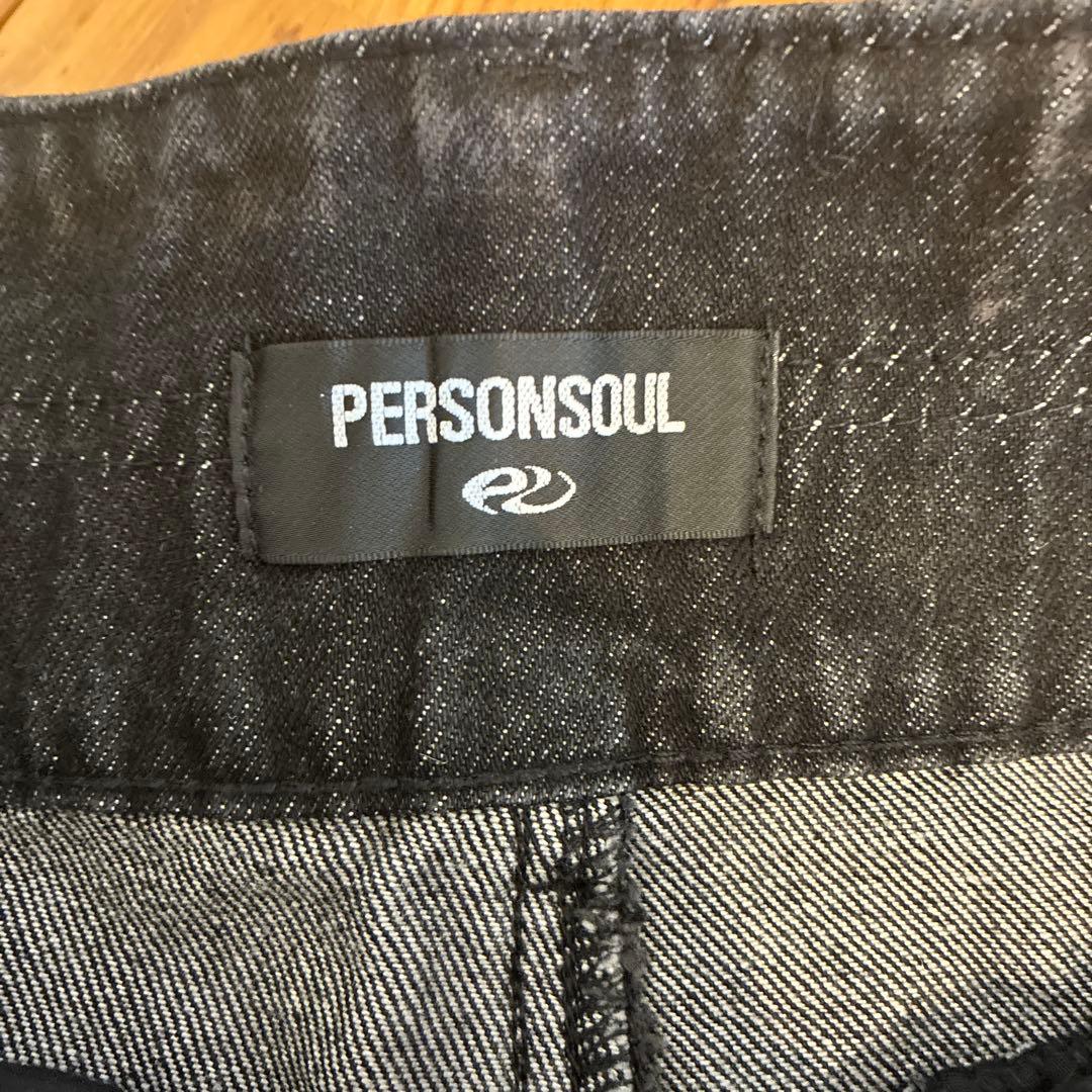 PERSONSOULカーゴデニム公式購入品