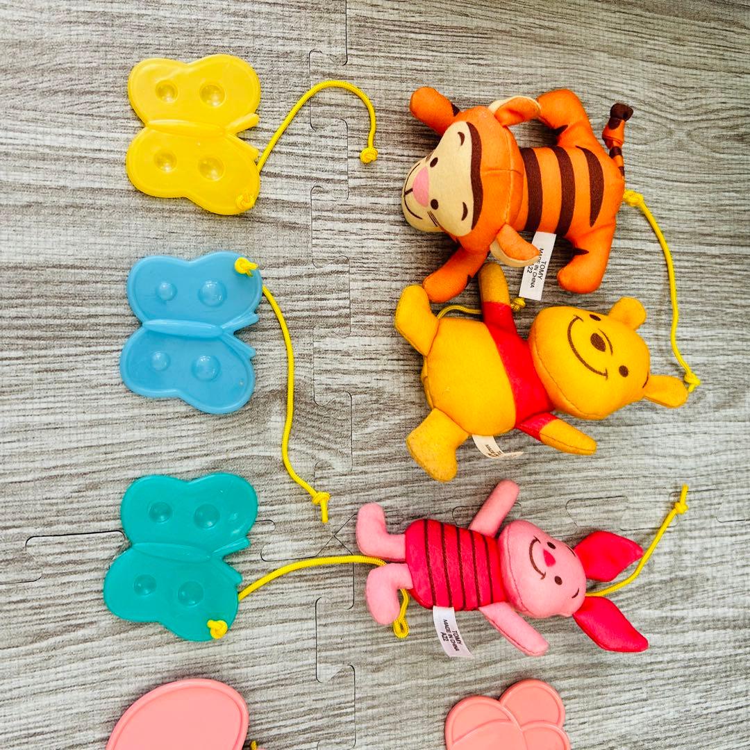 【美品　欠品なし】タカラトミー くまのプーさん 6WAYジムにへんしんメリー