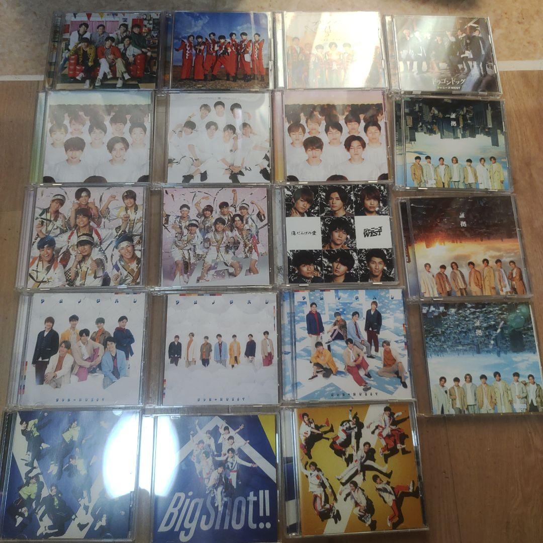 ジャニーズWEST　1～23th シングル　セット　まとめ　CD ,DVD