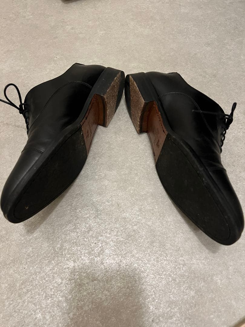 Berwick 1707 ブラックレザーシューズ 5224 最終値下げ中