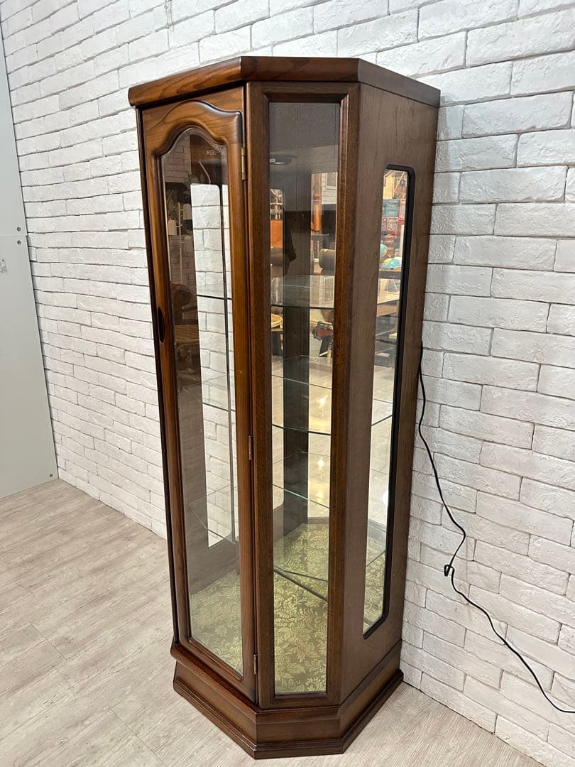 【Endless】定価15万円　アンティーク　高級　ショーケース　棚　陳列