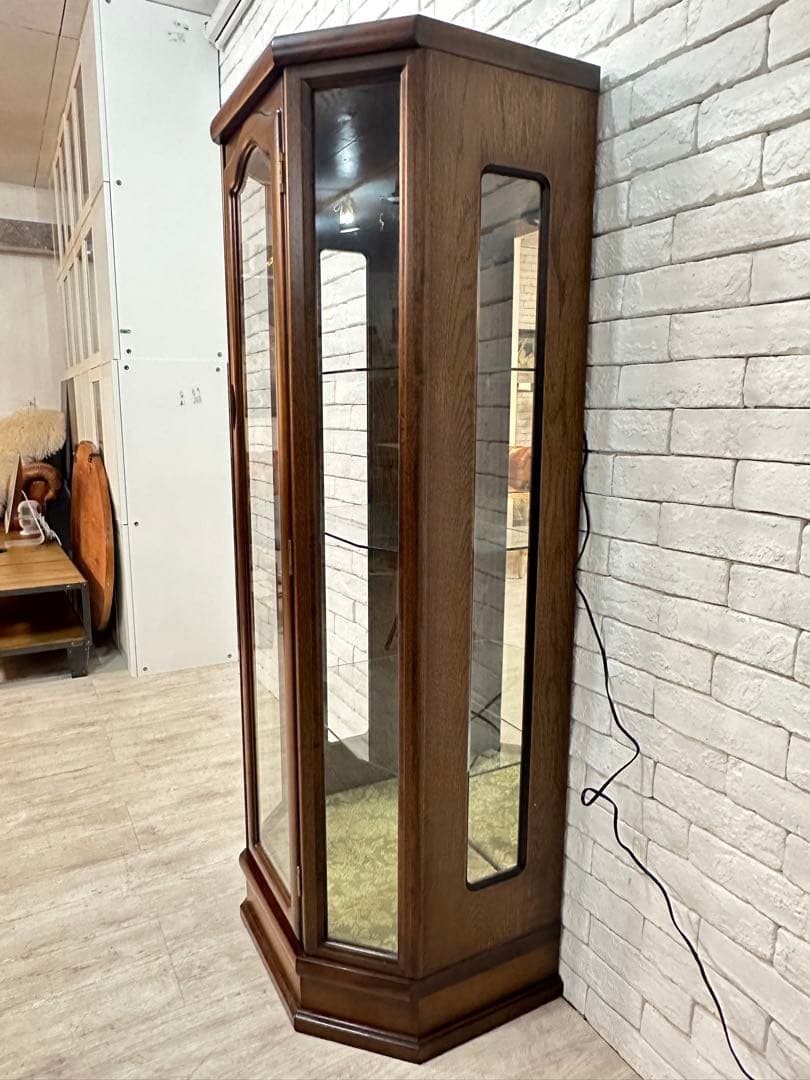 【Endless】定価15万円　アンティーク　高級　ショーケース　棚　陳列