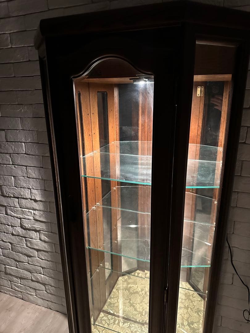 【Endless】定価15万円　アンティーク　高級　ショーケース　棚　陳列