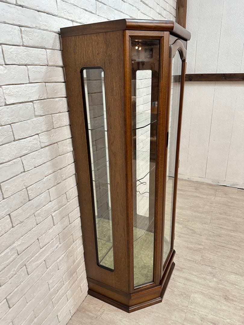 【Endless】定価15万円　アンティーク　高級　ショーケース　棚　陳列