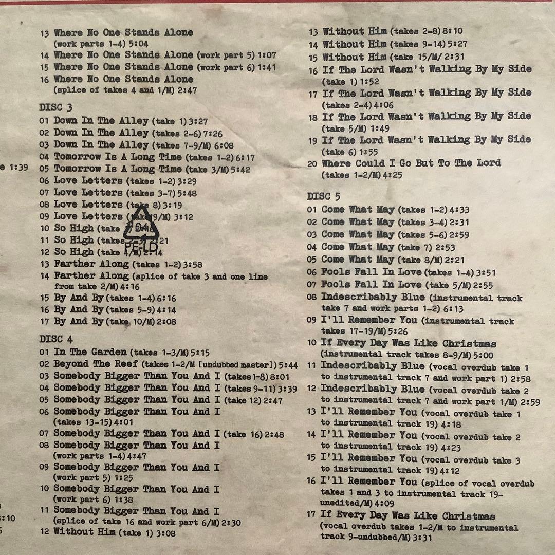 エルヴィスプレスリーFTD 【偉大なるかな神セッション】5-CD