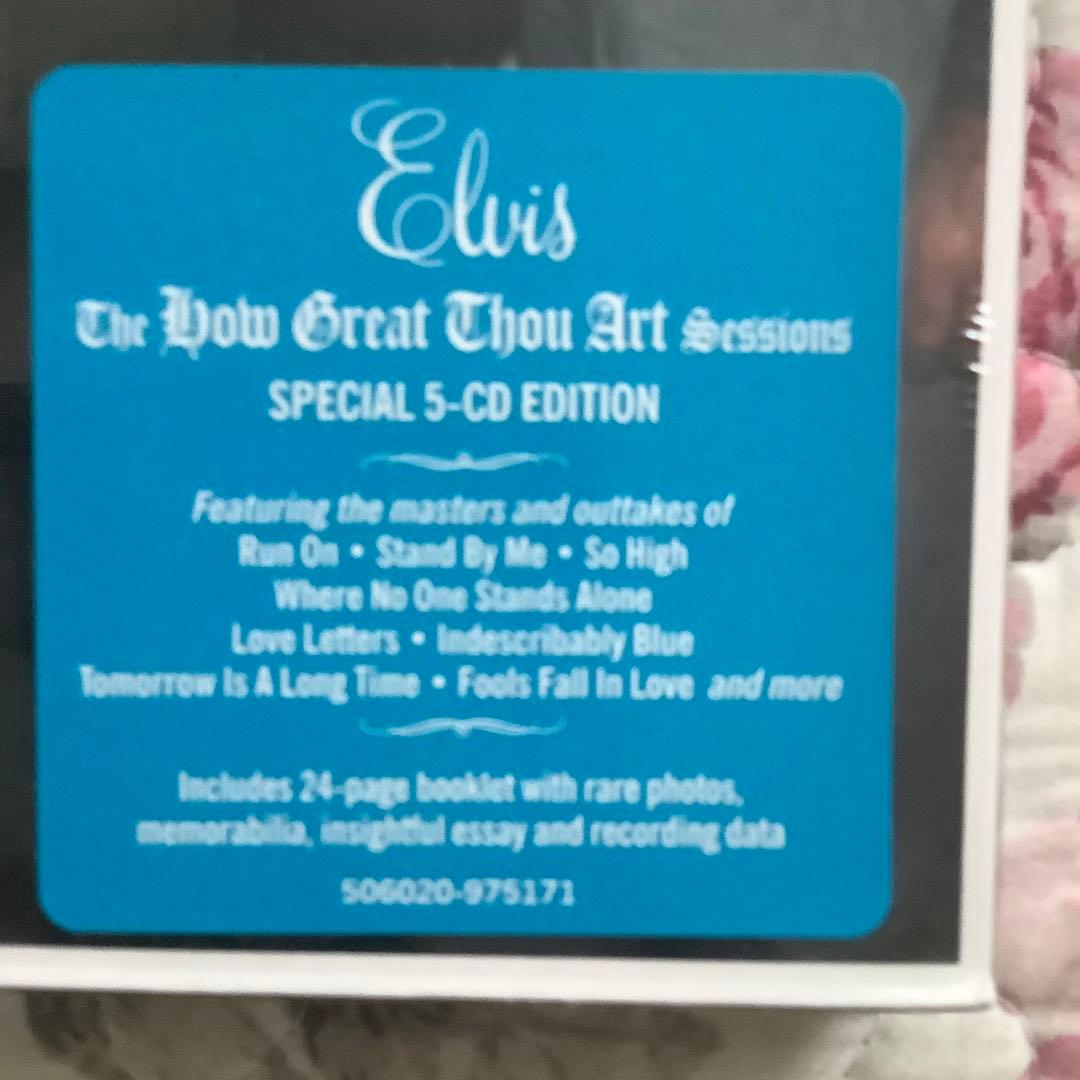 エルヴィスプレスリーFTD 【偉大なるかな神セッション】5-CD