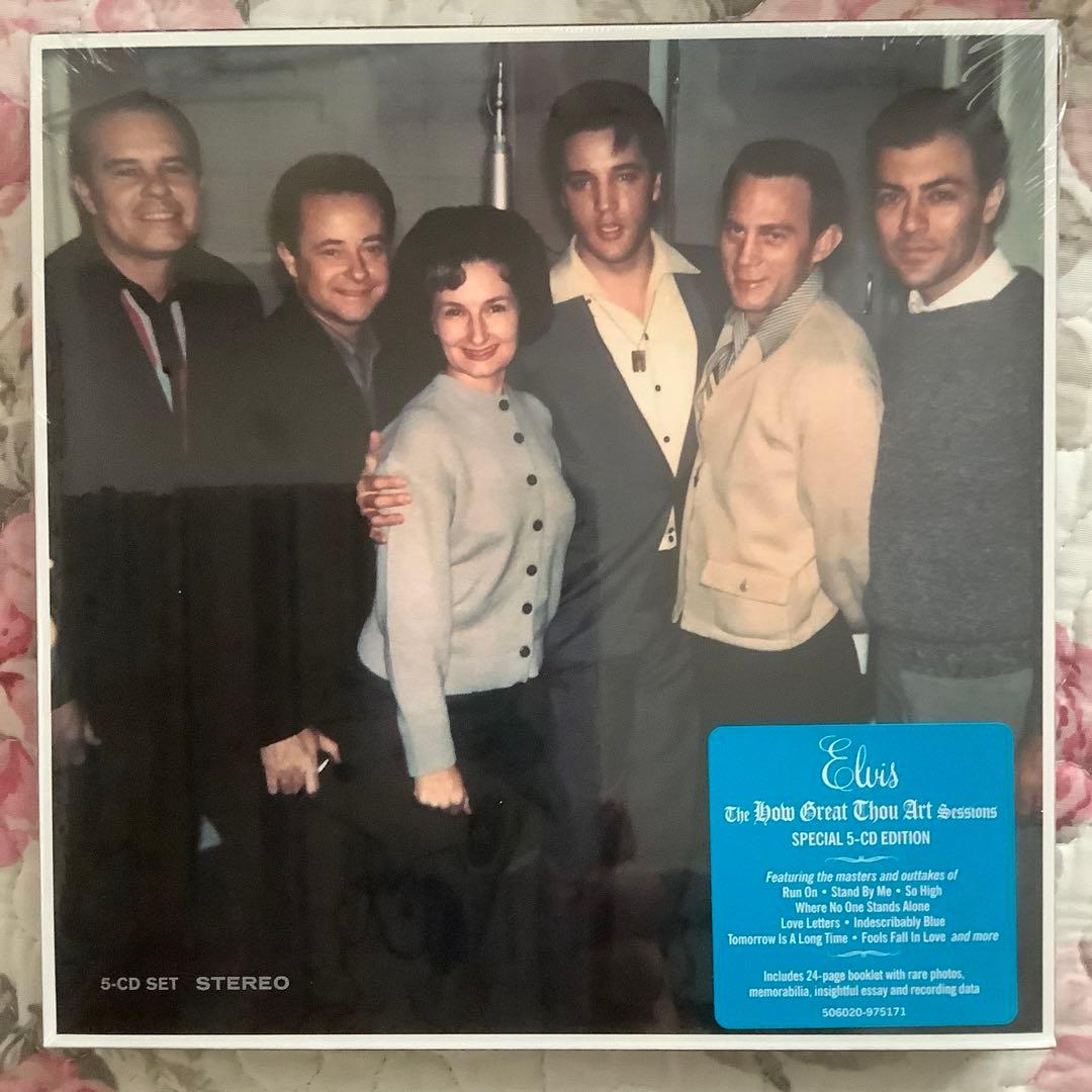 エルヴィスプレスリーFTD 【偉大なるかな神セッション】5-CD