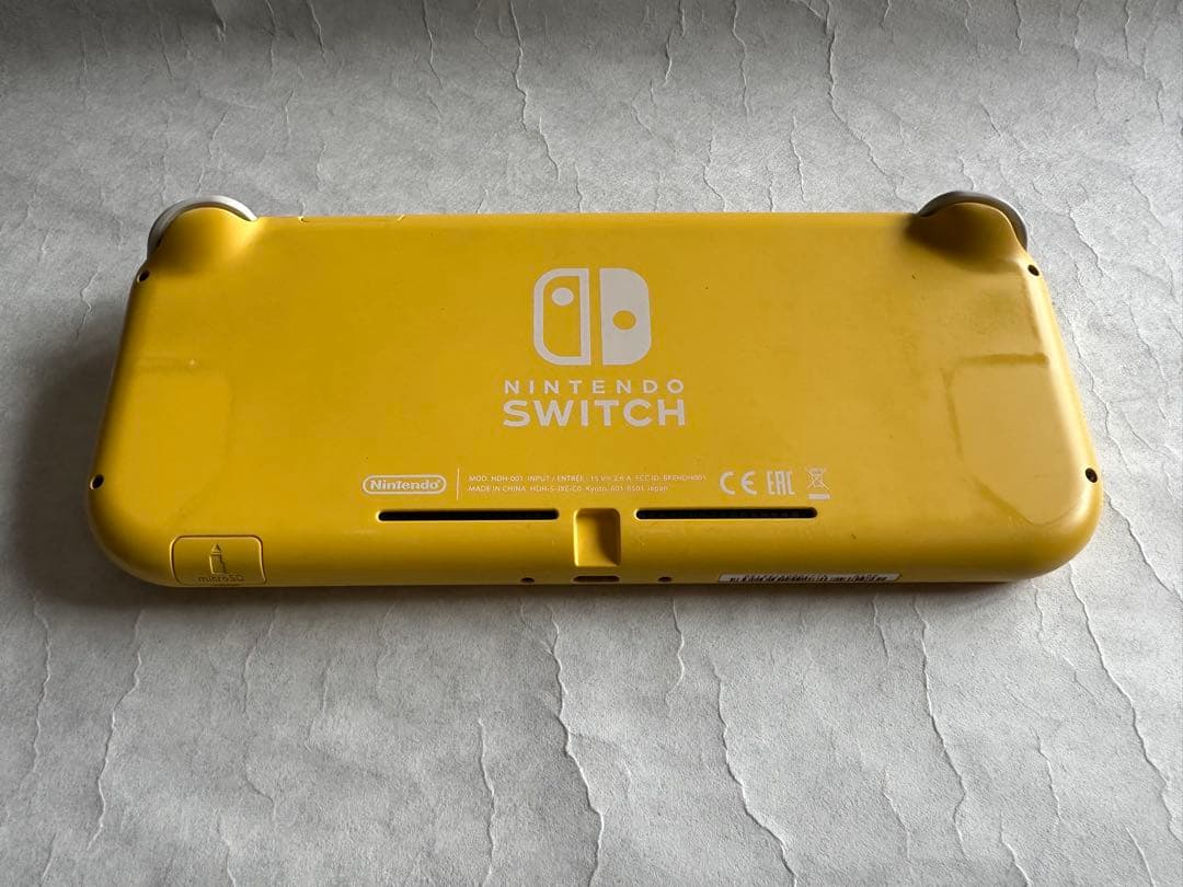 ジャンク品 Nintendo Switch Lite（HDH-001）イエロー