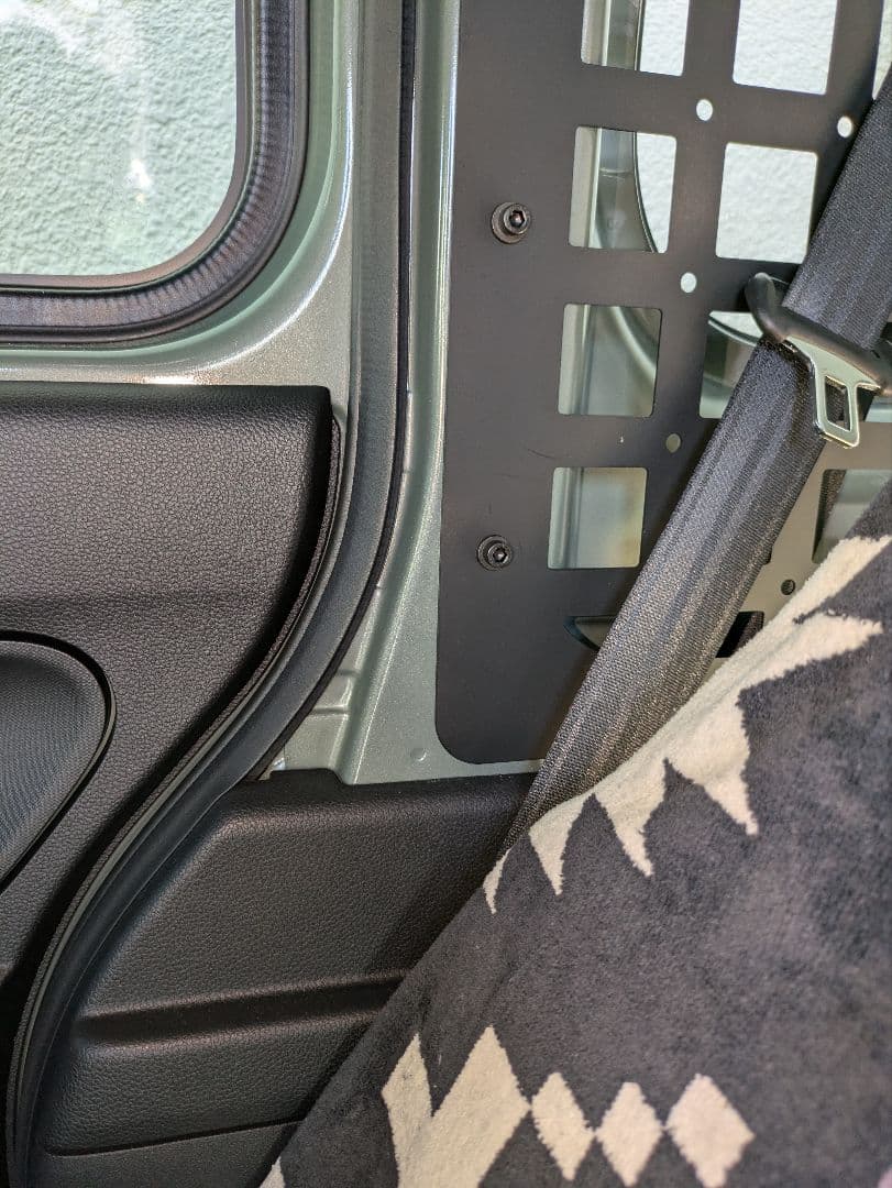 N-VAN インナーメッシュパネル　左右セット　 板厚1.4ミリ 無塗装品