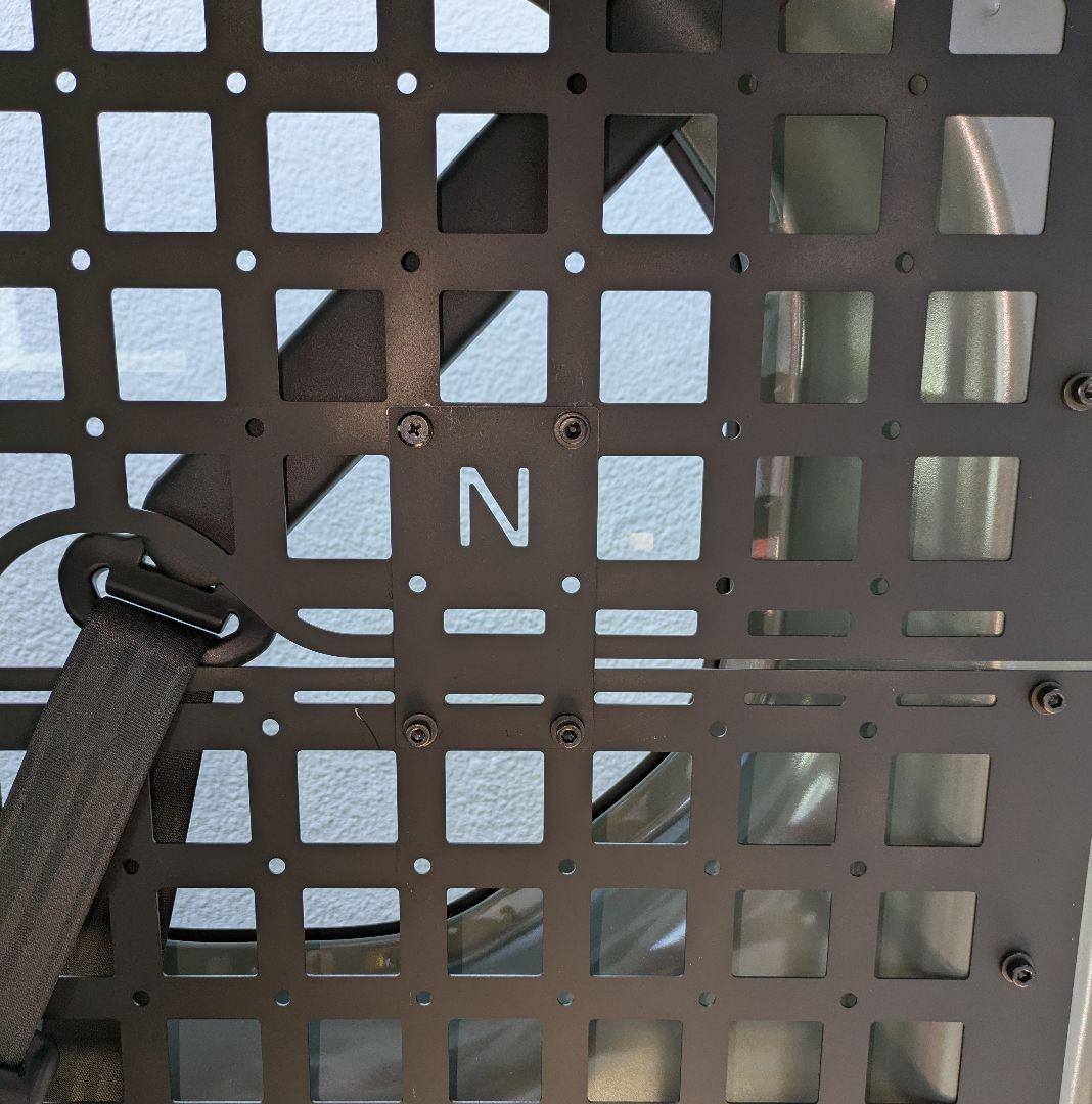 N-VAN インナーメッシュパネル　左右セット　 板厚1.4ミリ 無塗装品