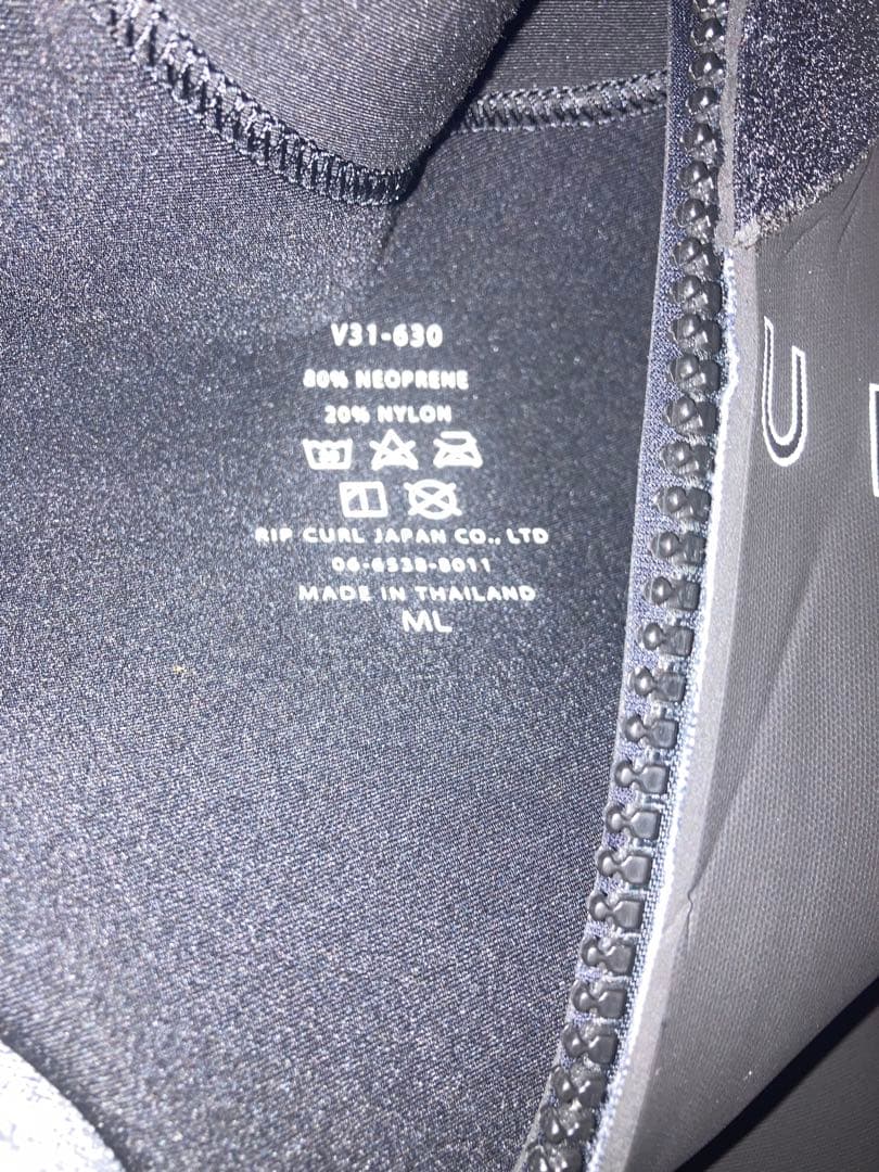 RIPCURL⭐️セミドライウェットスーツ　MLサイズ