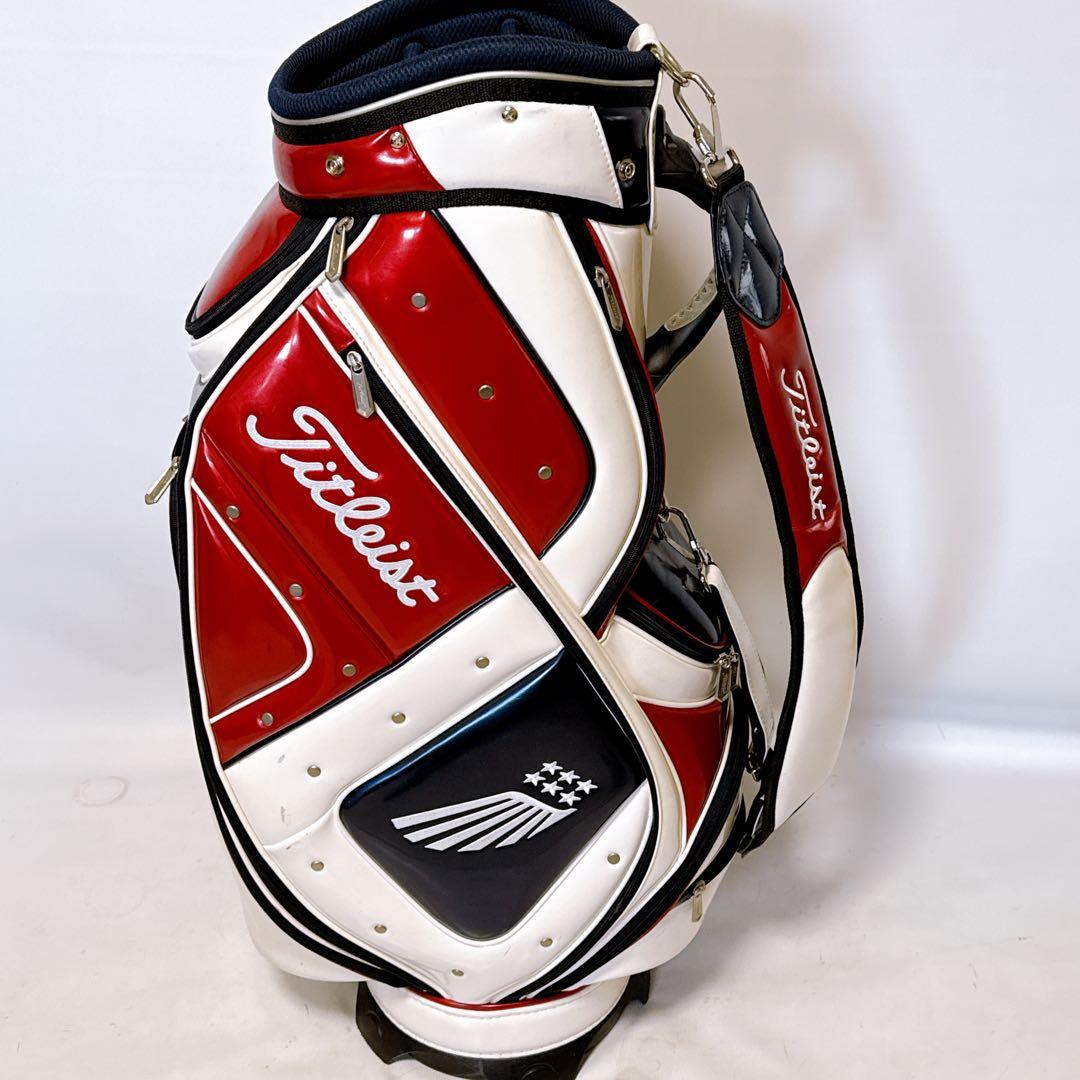 Titleist タイトリスト キャディバッグ トリコロール 9.5型