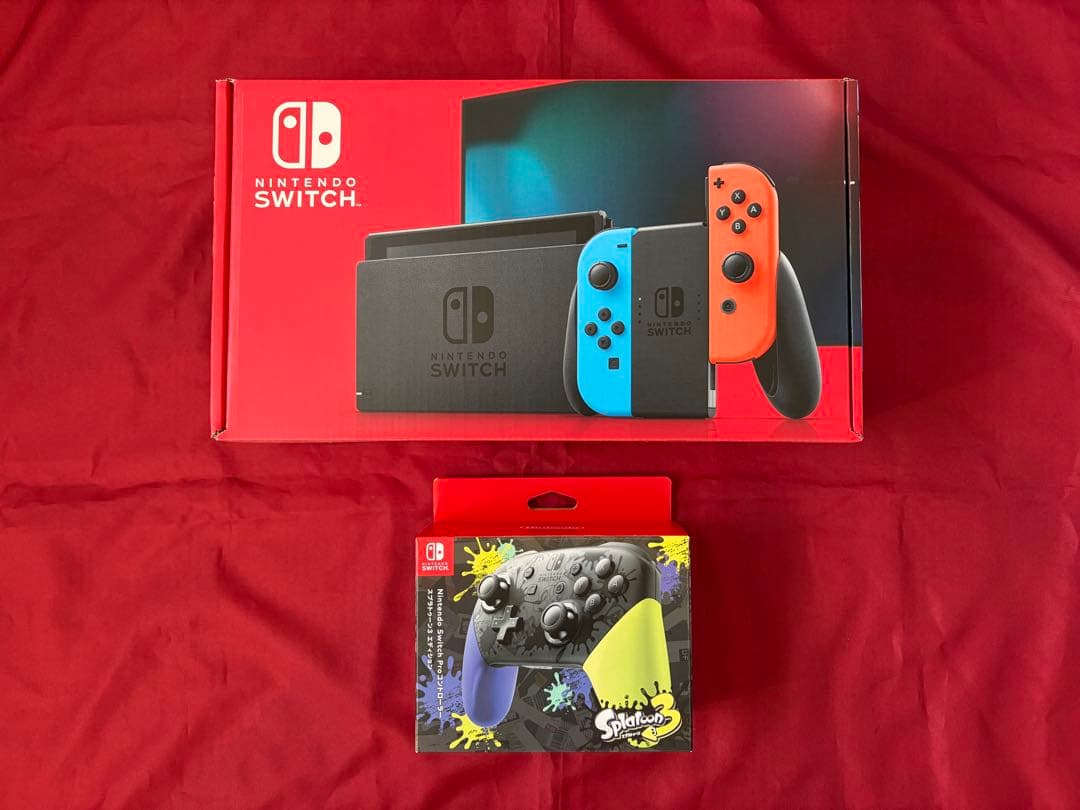 Nintendo Switch本体＋プロコンスプラver