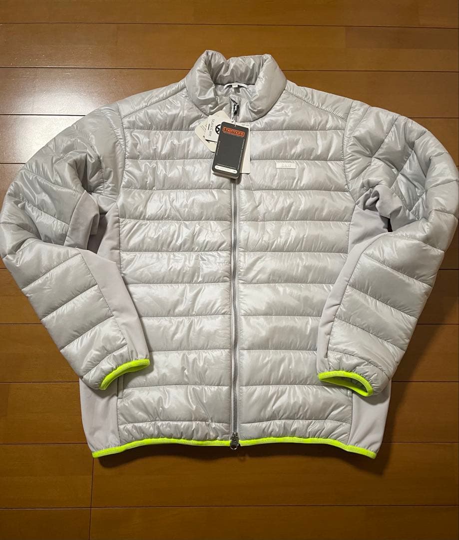 Black & White ダウンジャケット LL シルバー