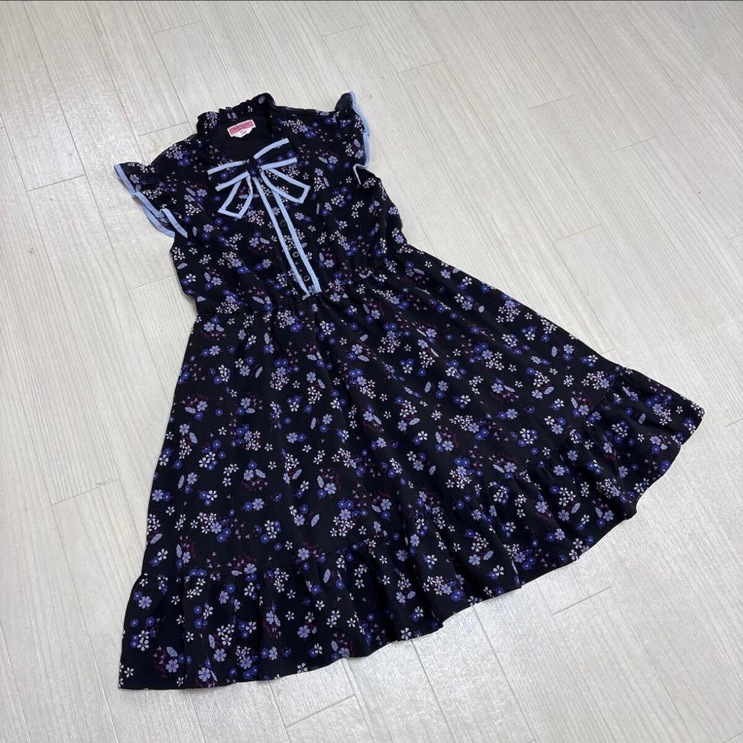 Kate spade ケイトスペード 子供 ジュニア 女の子 シフォンワンピース