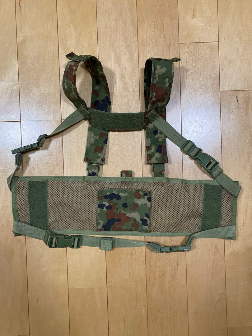 スタンダートタイプモール チェストリグ　陸自迷彩　14列