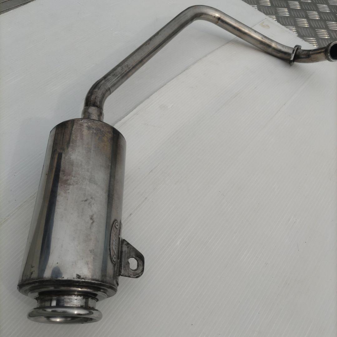 エイプ100　ハリケーン製ファットボフマフラー