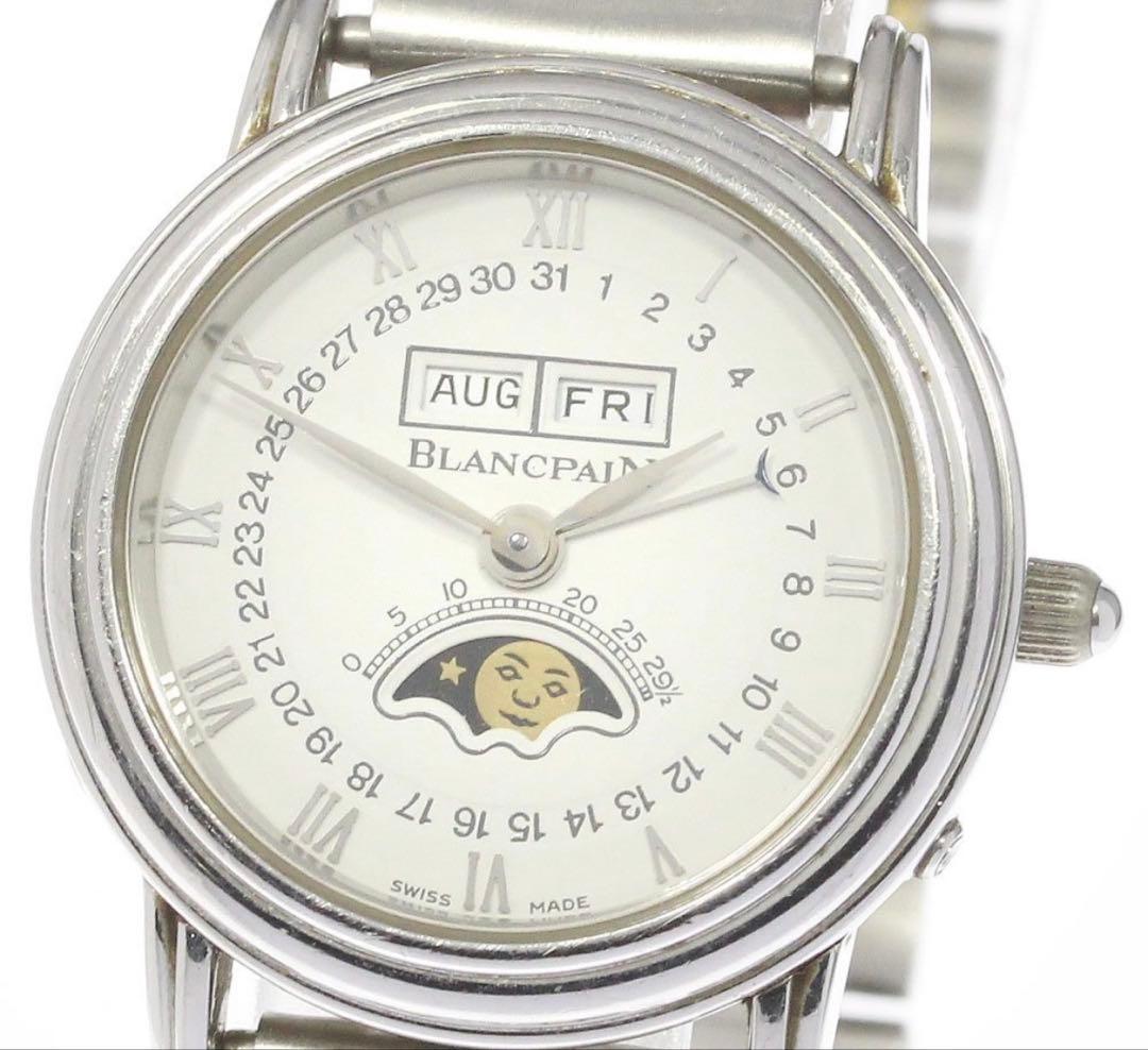 ブランパン ヴィルレ トリプルカレンダー ムーンフェイズ 自動巻き