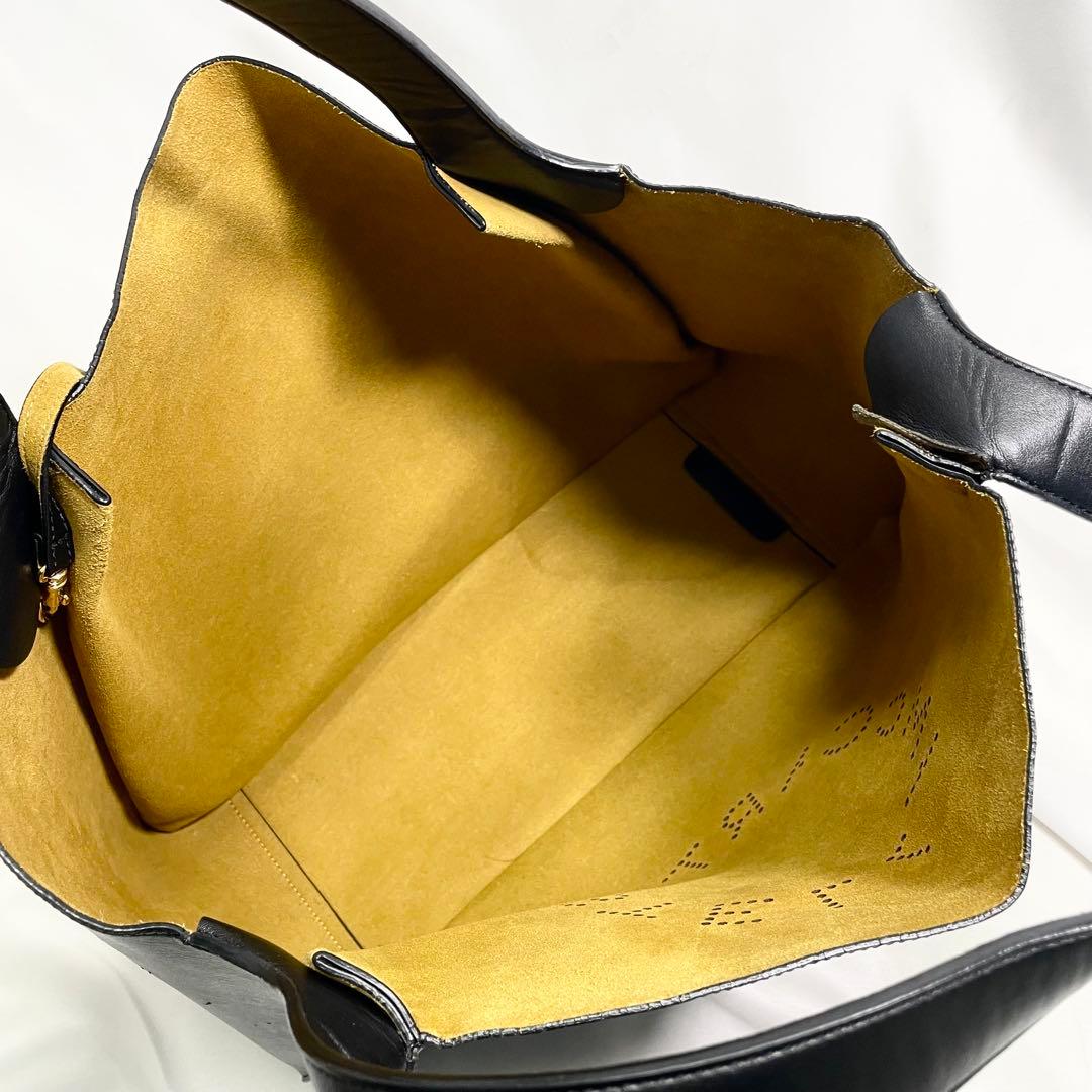 ステラマッカートニー モス トートバッグ ロゴ A4可 レザー ポーチ 大容量