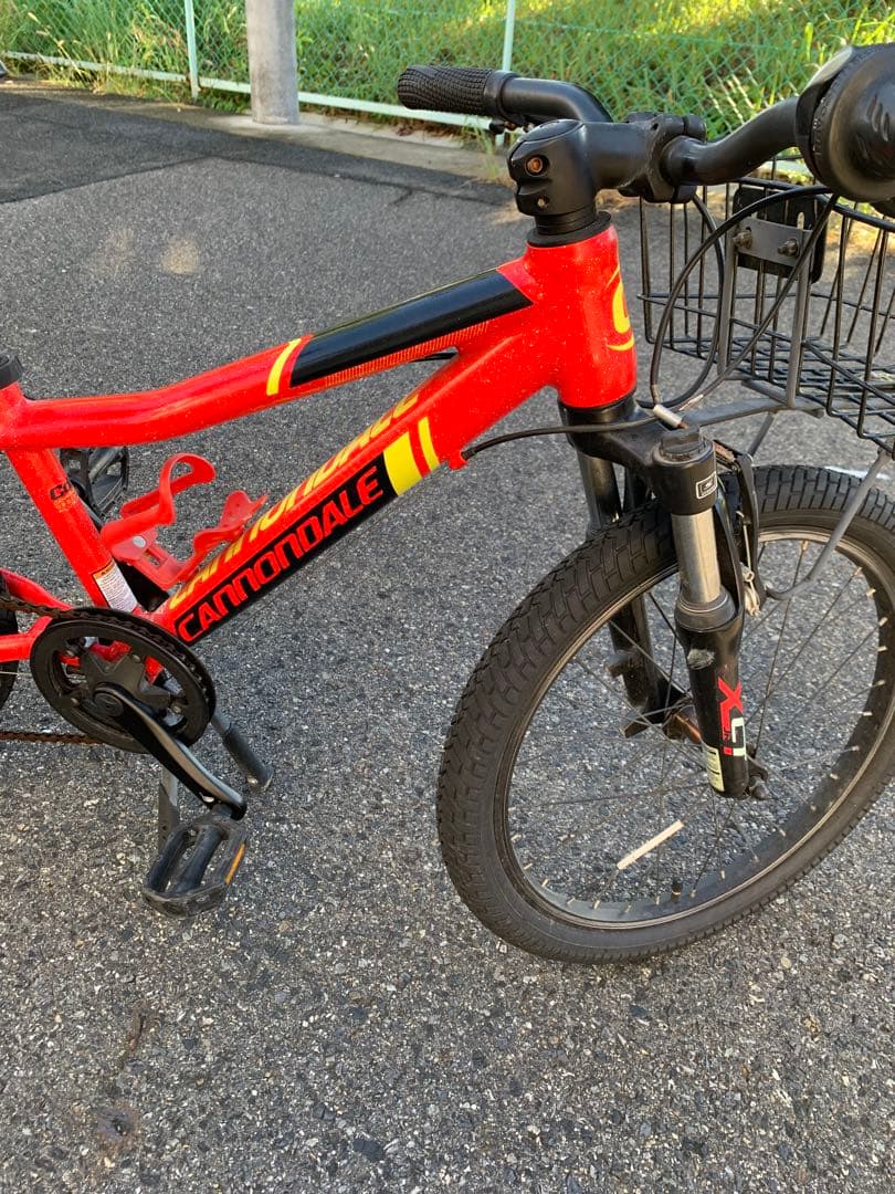 U*2様 Cannondale MTB 20インチ タイヤ交換済み　　　　　手渡