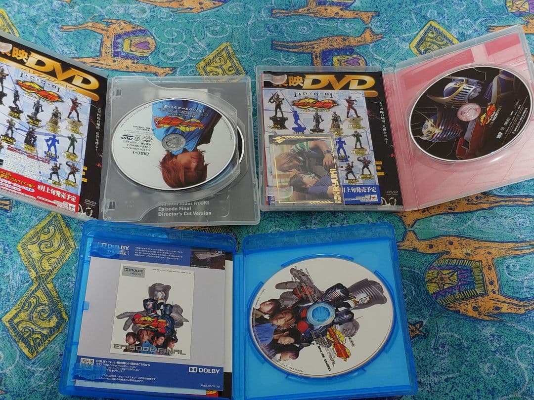 仮面ライダー龍騎DVDBlu-Ray書籍・電王DVD・響・キバ・HEROSAGA