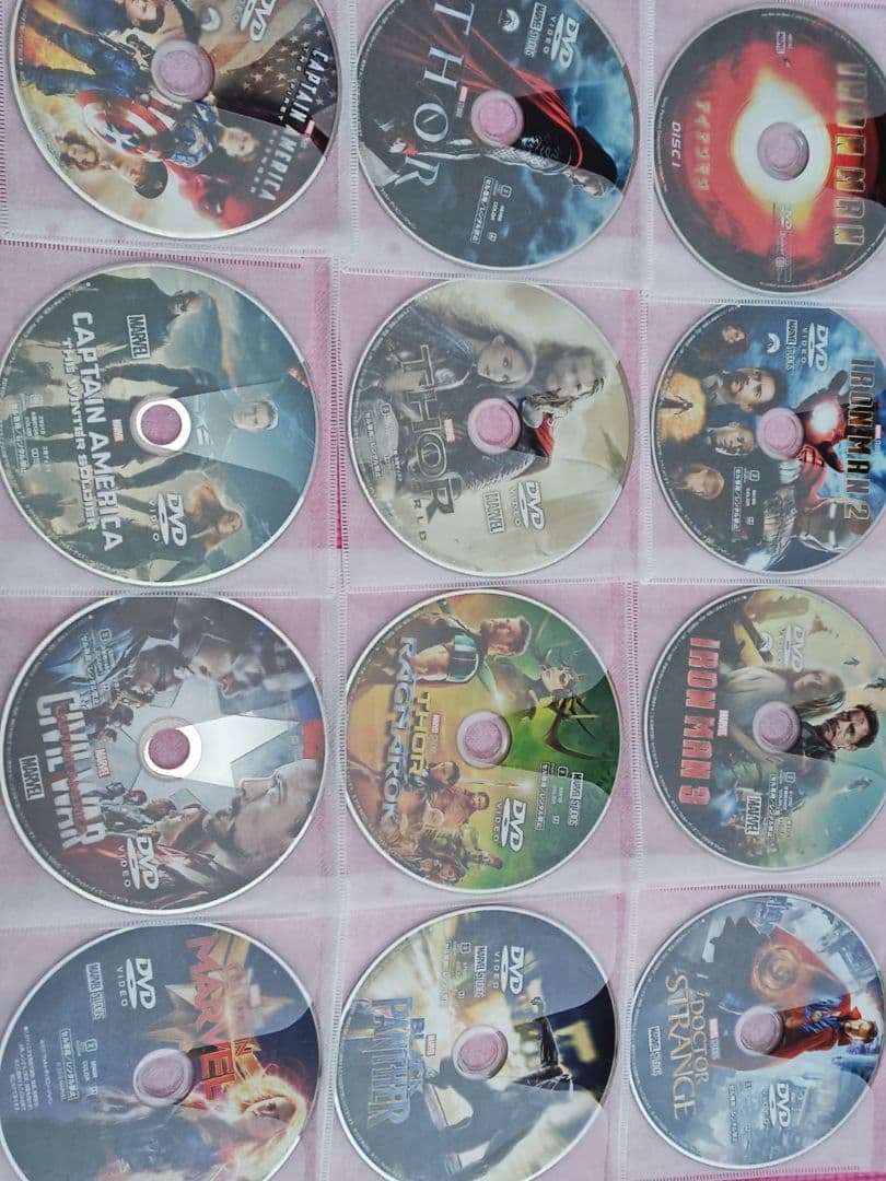 アベンジャーズシリーズ DVDセット スパイダーマンセット