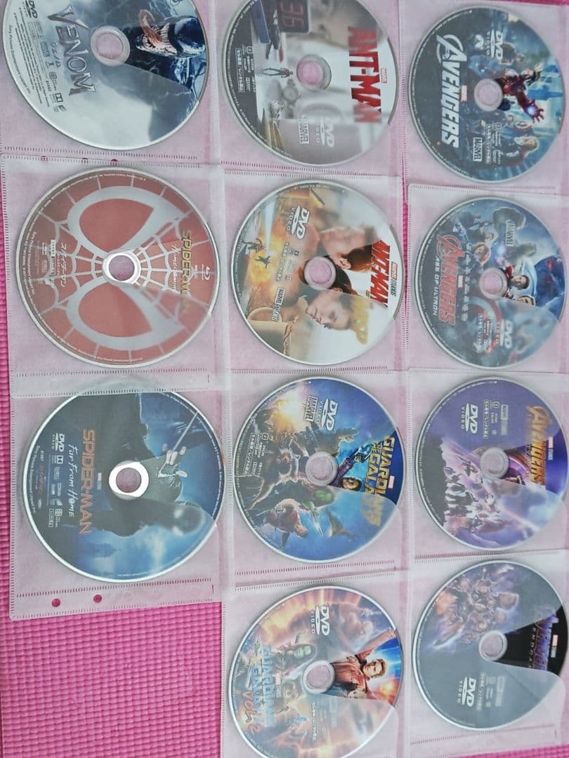 アベンジャーズシリーズ DVDセット スパイダーマンセット