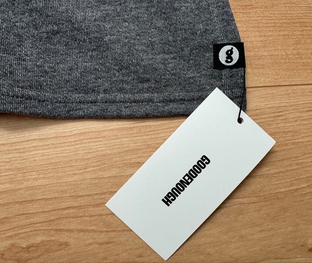 タグ付未使用 GOODENOUGH グッドイナフ ブランケット グレー 日本製