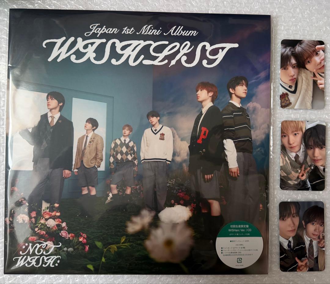 開封済み未使用 NCT WISH WISHLIST WISHarc 10枚SET