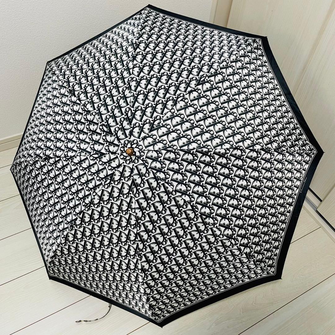 Christian Dior クリスチャンディオール　折りたたみ傘　トロッター