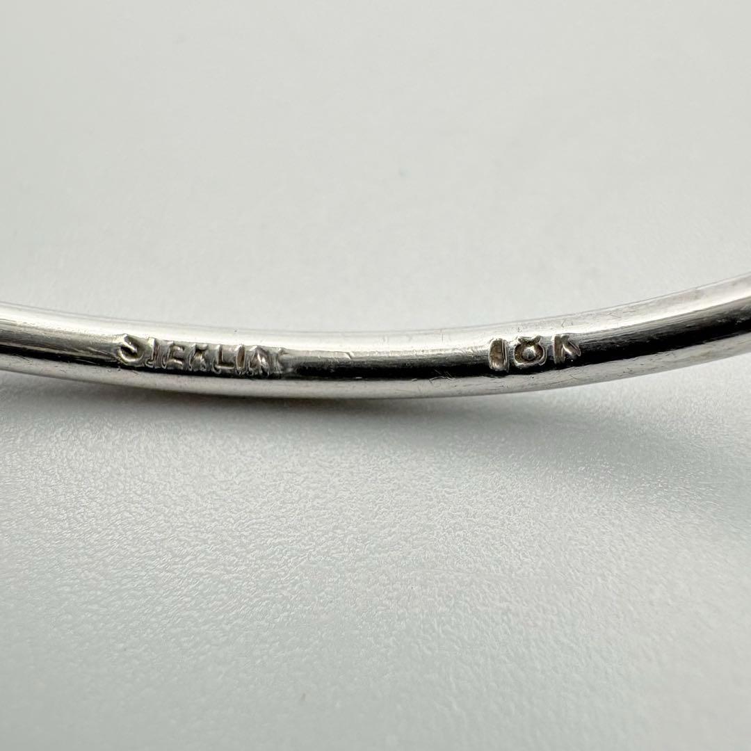 Tiffany&Co. ティファニー フック&アイ ラブノット バングル 18K