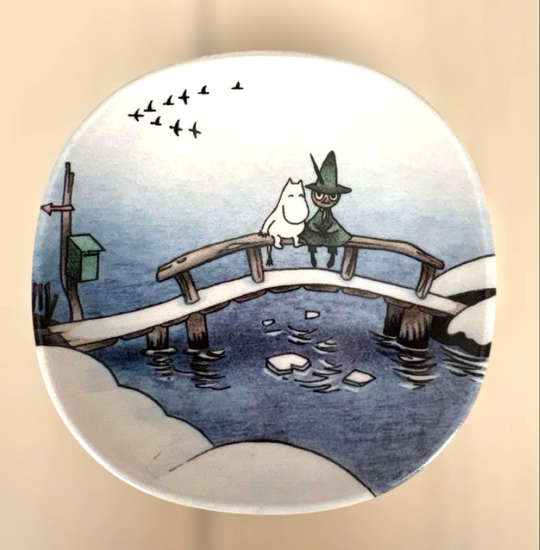 ムーミンプレート　アラビア