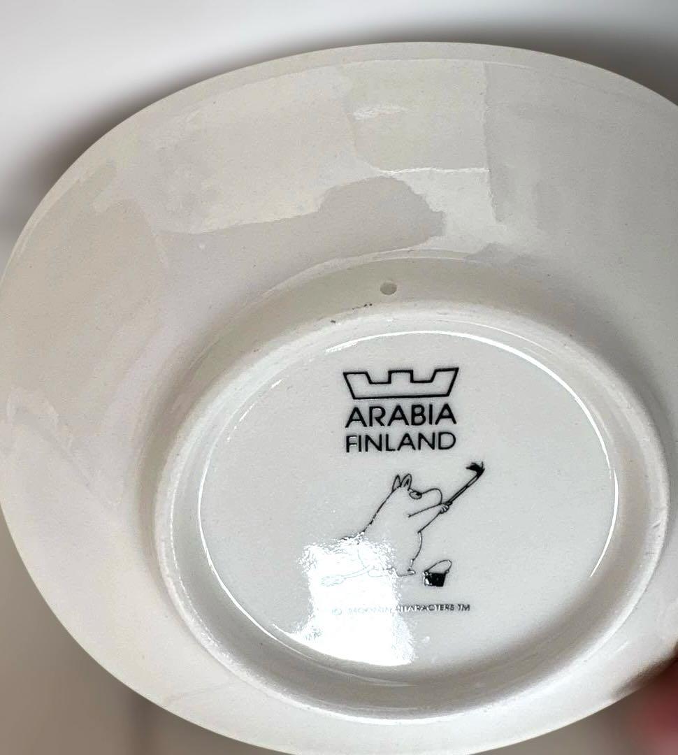 ムーミンプレート　アラビア